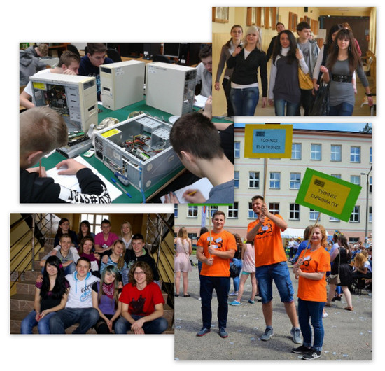 Zapraszamy do nas - zdob�dziesz poszukiwany zaw�d: elektronik, elektryk, informatyk, logistyk, mechatronik