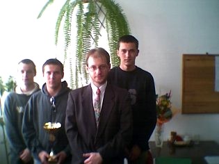 K. Pierzcha�a ze zwyci�zcami TWoW