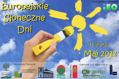 Europejskie S�oneczne Dni - edycja II - maj 2012