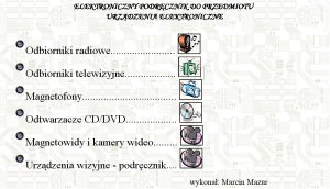 Elektroniczny podr�cznik zaprojektowany przez Marcina Mazura