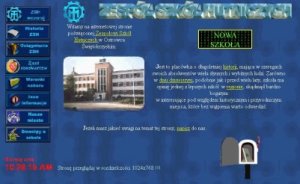 Strona internetowa szko�y - wersja z 2000 roku